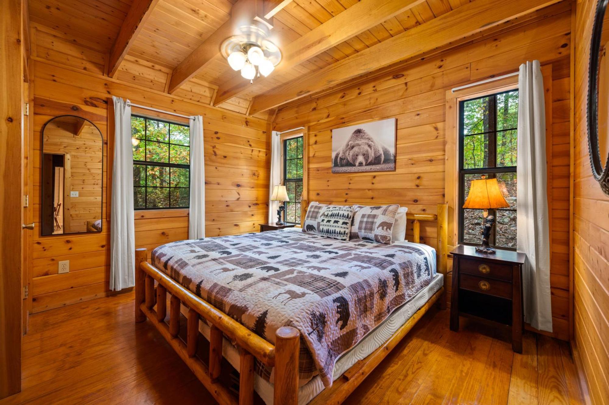 Great Smoky Mountains Cabin!, Secluded, Pet-Kid Friendly! سيفيرفيل المظهر الخارجي الصورة