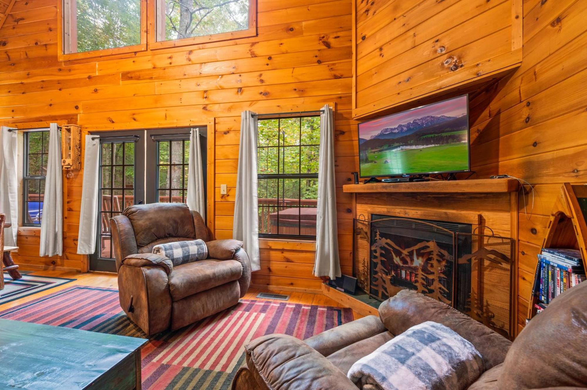 Great Smoky Mountains Cabin!, Secluded, Pet-Kid Friendly! سيفيرفيل المظهر الخارجي الصورة